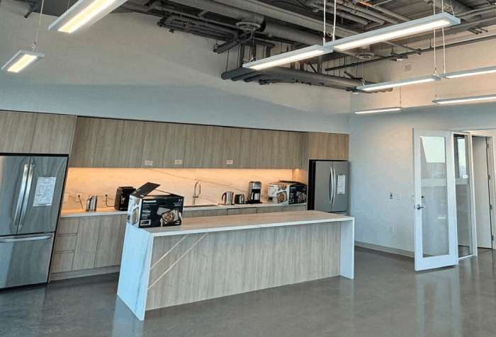 Commercial office painting